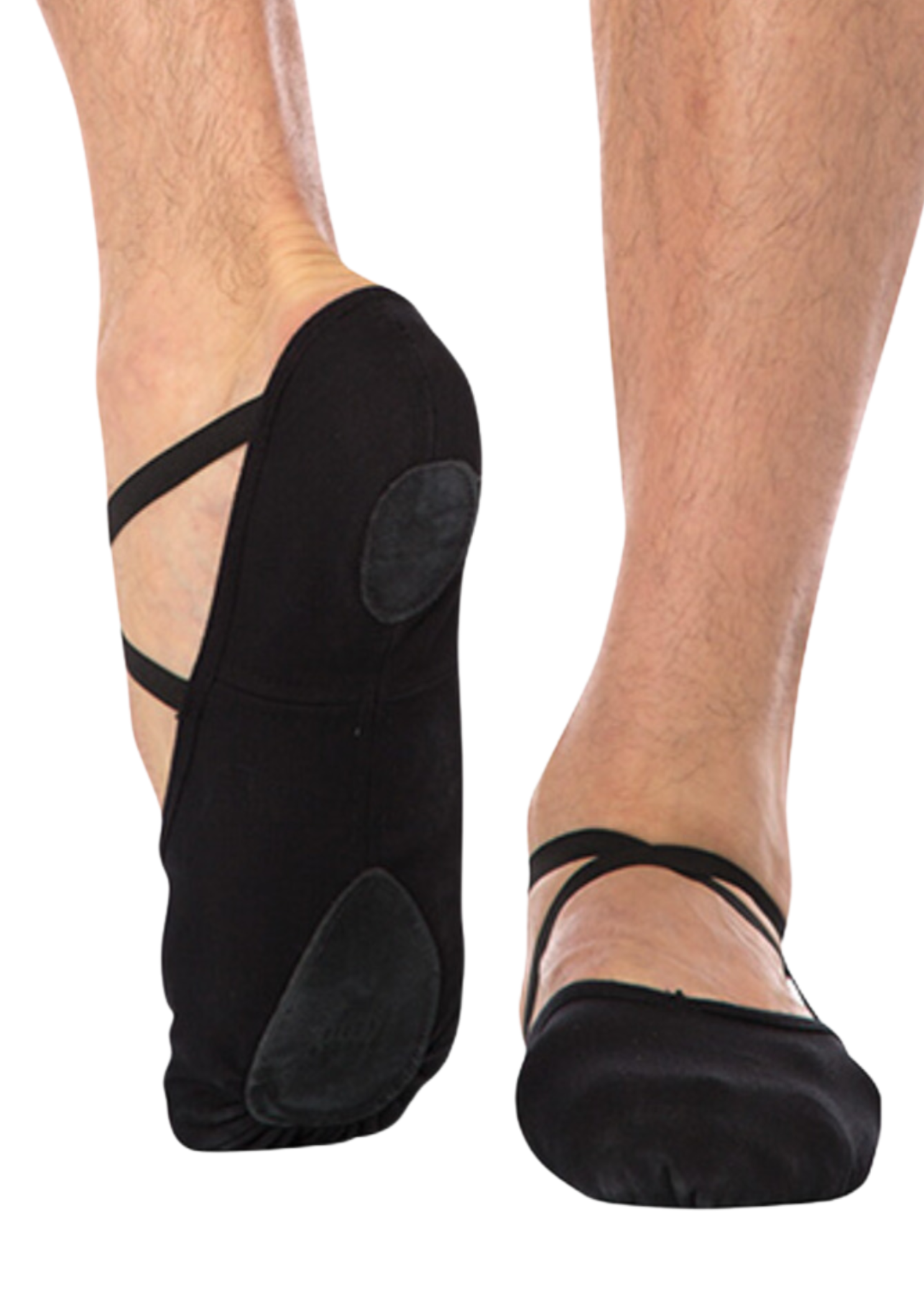 Wendy Canvas Ballet Shoe Black lifestyle view