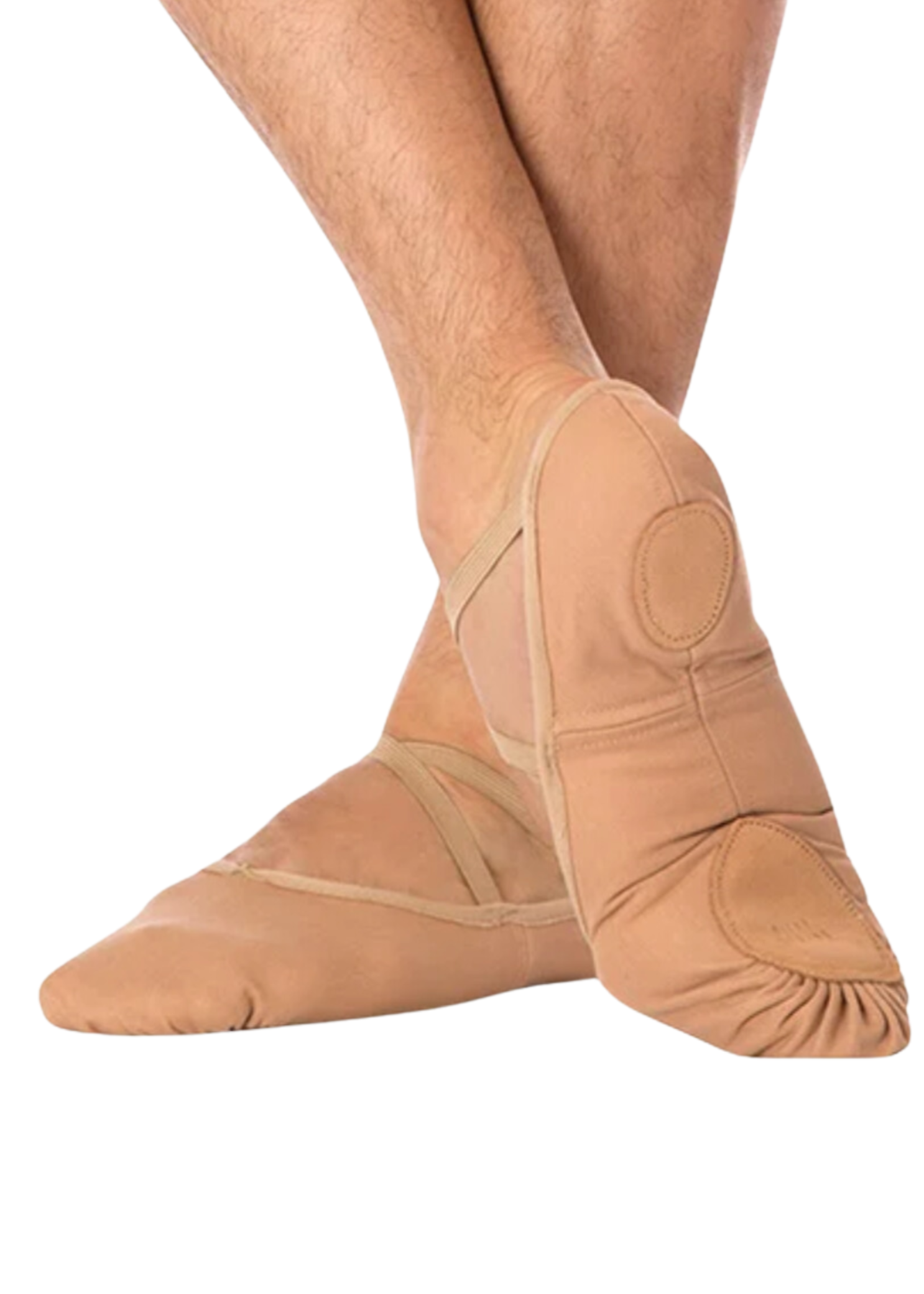 Wendy Canvas Ballet Shoe Jazzy Tan lifestyle view