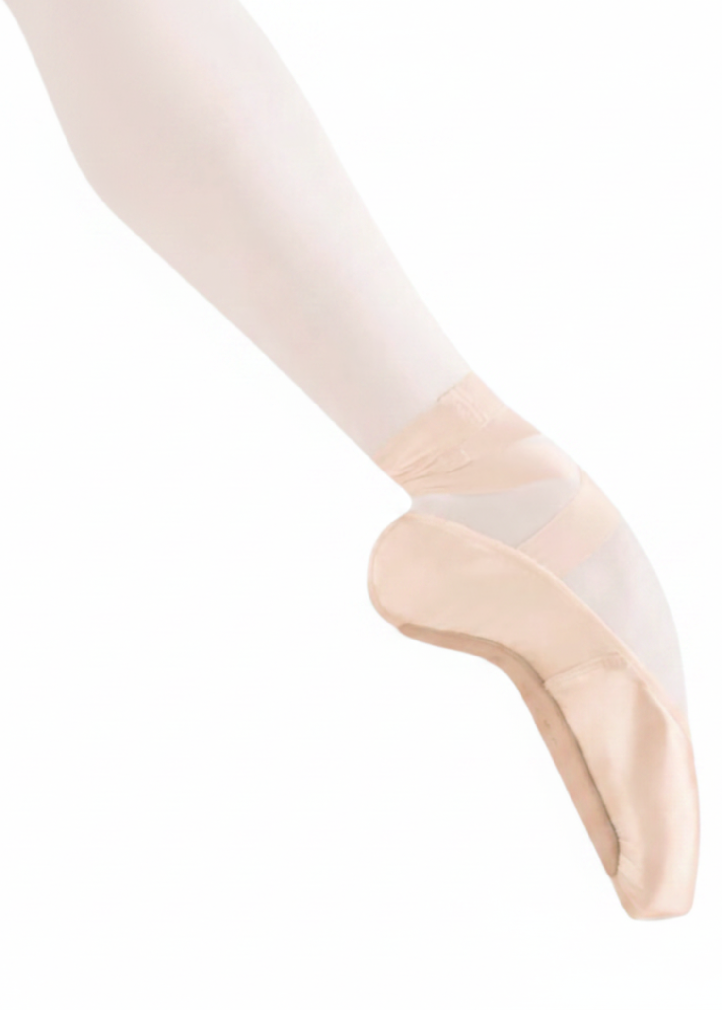 Tensus Demi Pointe Shoe flexed side view