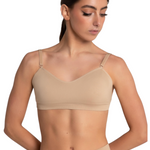 Sweetheart Bandeau Bra Nude front view