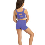 Coty Top Bright Lavender back view