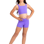 Coty Top Bright Lavender front view
