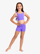 Coty Top Bright Lavender front view