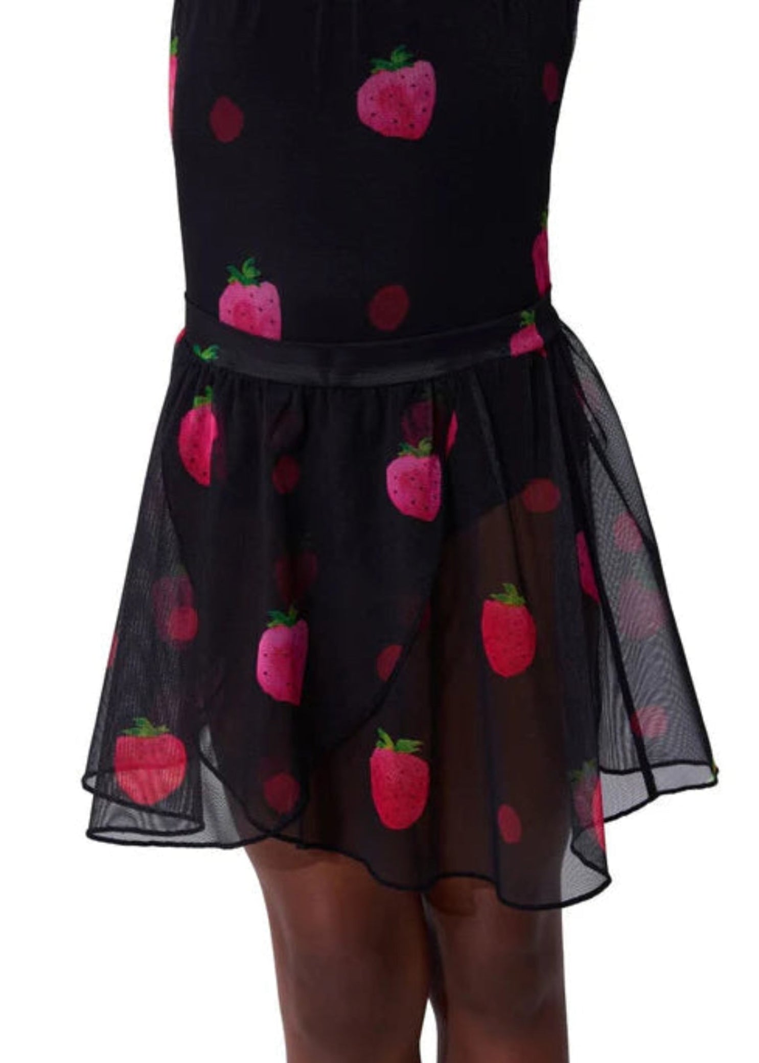 Cupcake Skirt Black front view