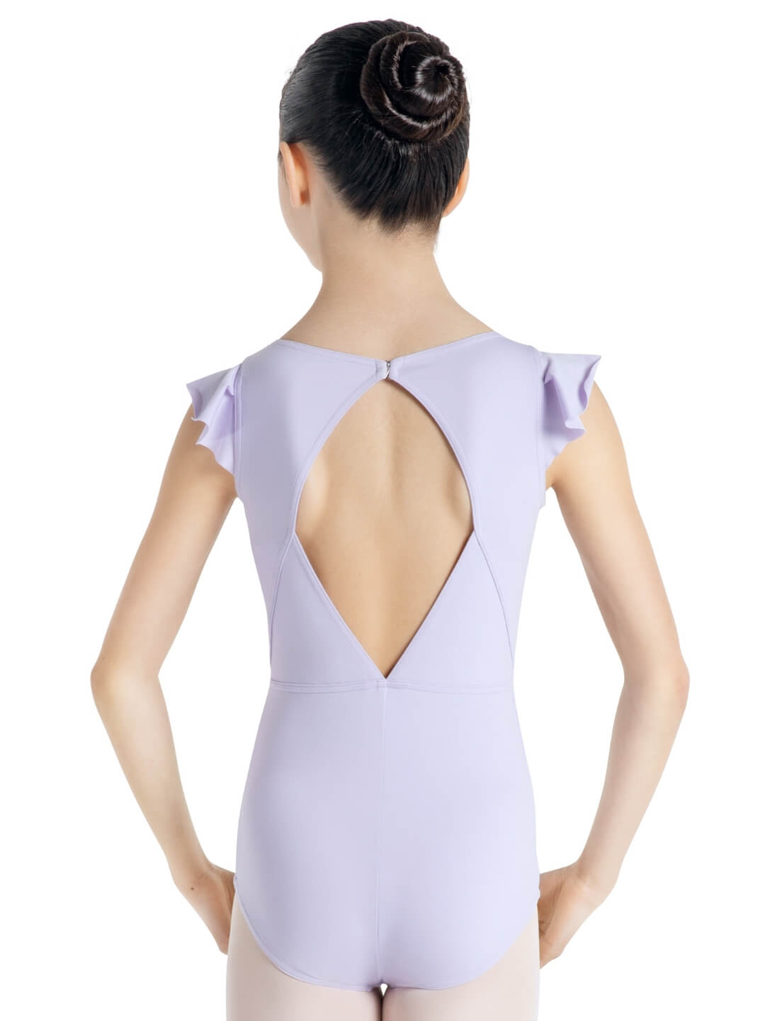 Cupid Leotard Lavender back view