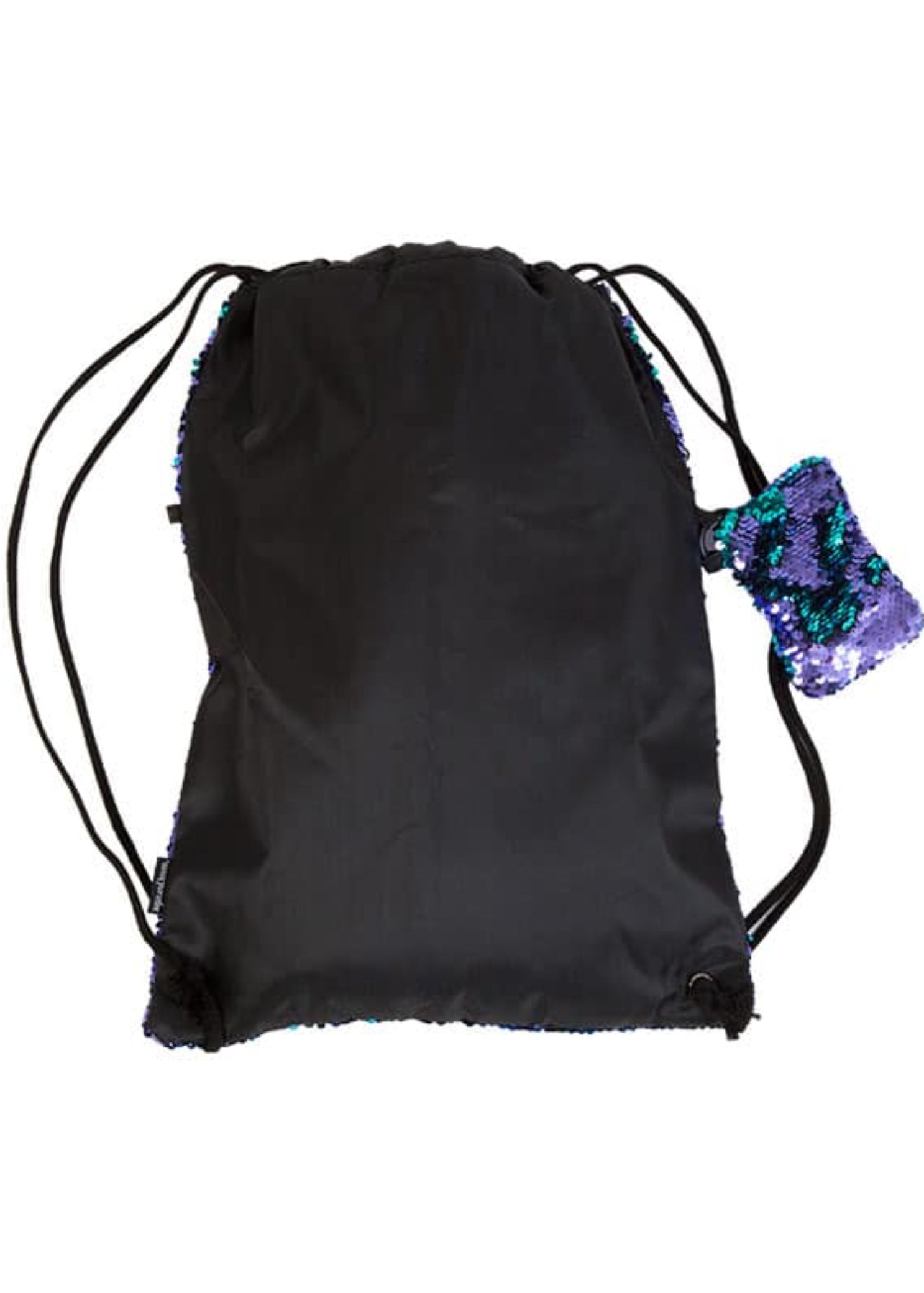 Mermaid Bag purple back view