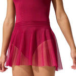 Damask Skirt Red Bud front view
