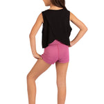 Dancin' Diva Top Black back view