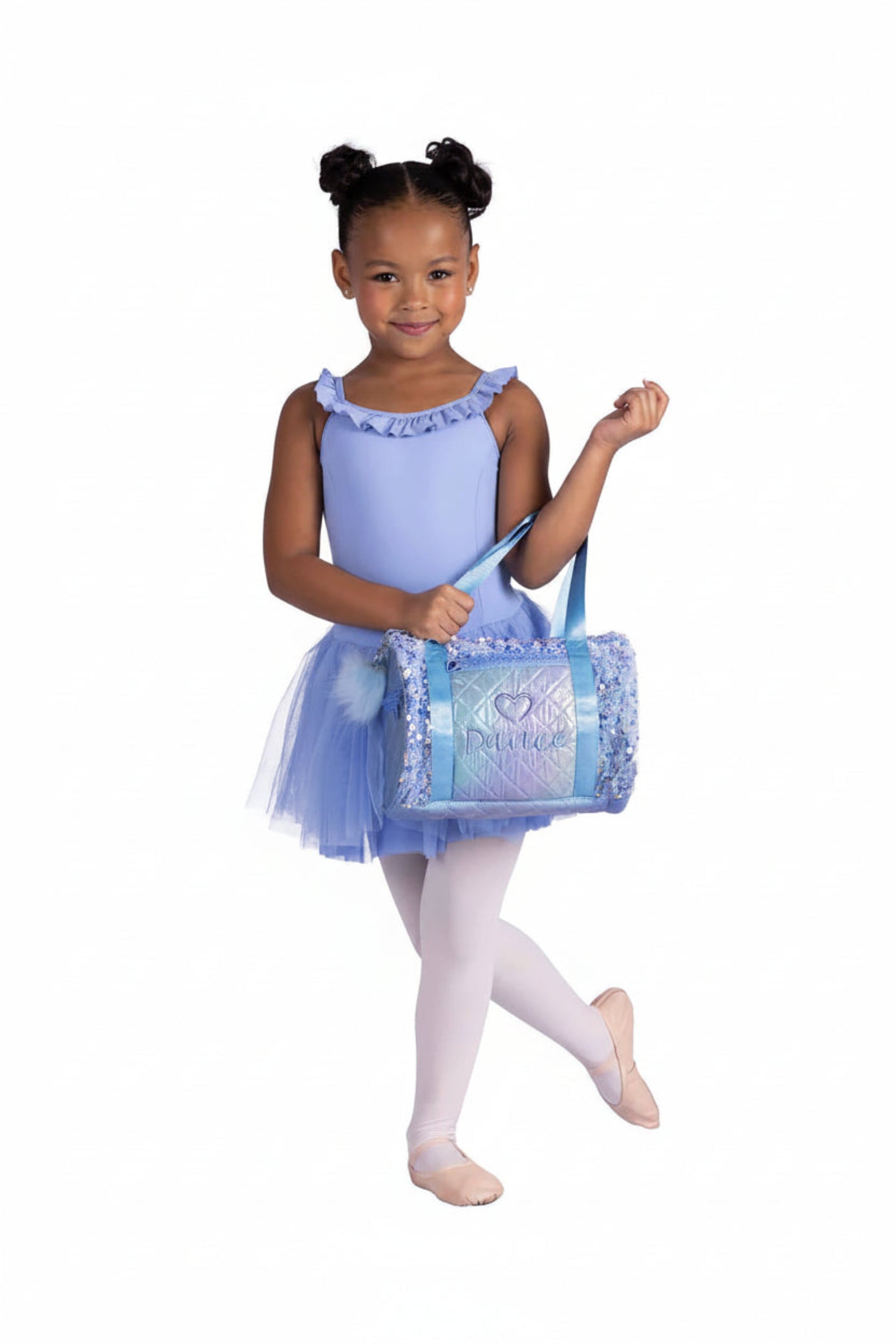 Dazzling Sequin Duffel Blue lifestyle view