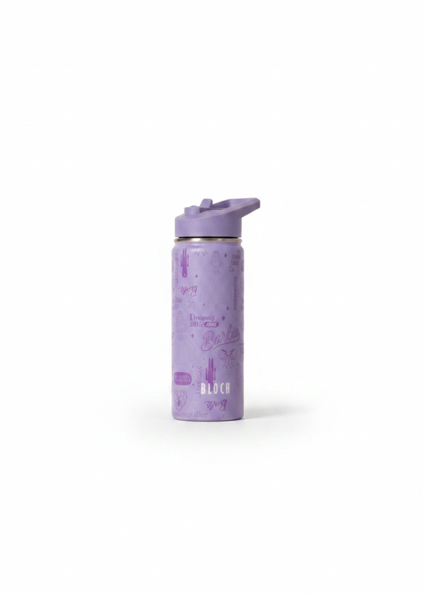Drink Bottle Lilac front view