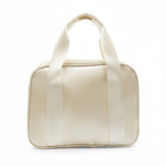 Eloise Ruffle Bag Oatmeal back view