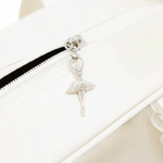 Eloise Ruffle Bag Oatmeal detail view