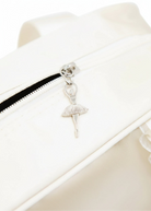 Eloise Ruffle Bag Oatmeal detail view