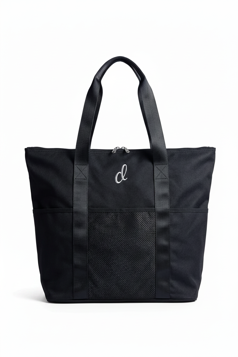 Everyday Dance Tote Black front view