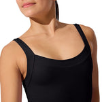 Everyday Sculpt Tank Leotard Black detail view
