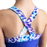 Isle Biketard Wild One Cobalt Blue detail view