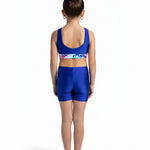 Whirl Short Cobalt Blue back view