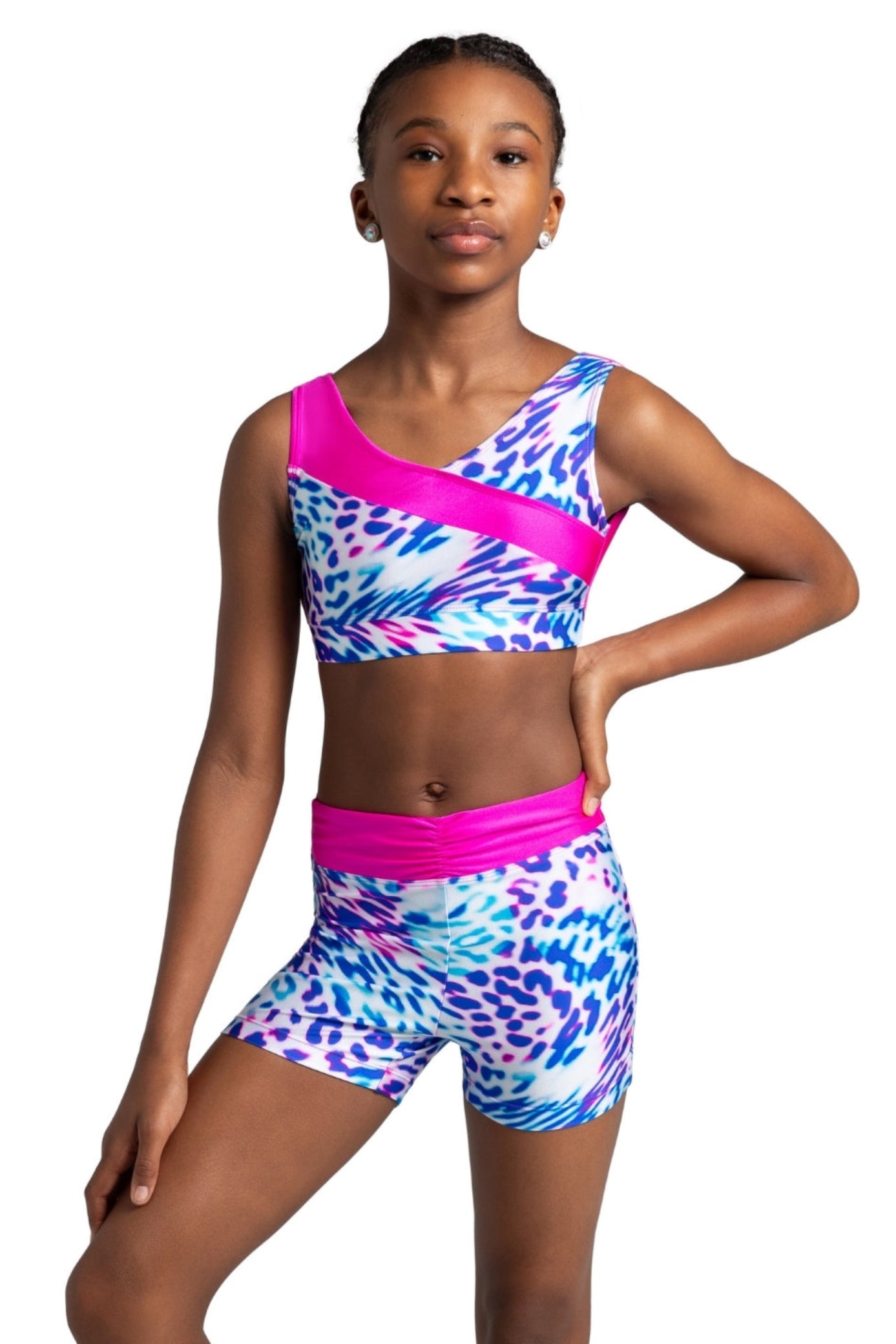 Pathway Top Wild One Neon Pink lifestyle view