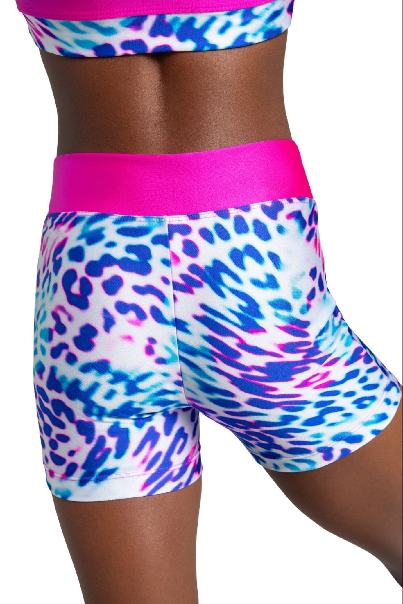 Whirl Short Wild One Neon Pink back view