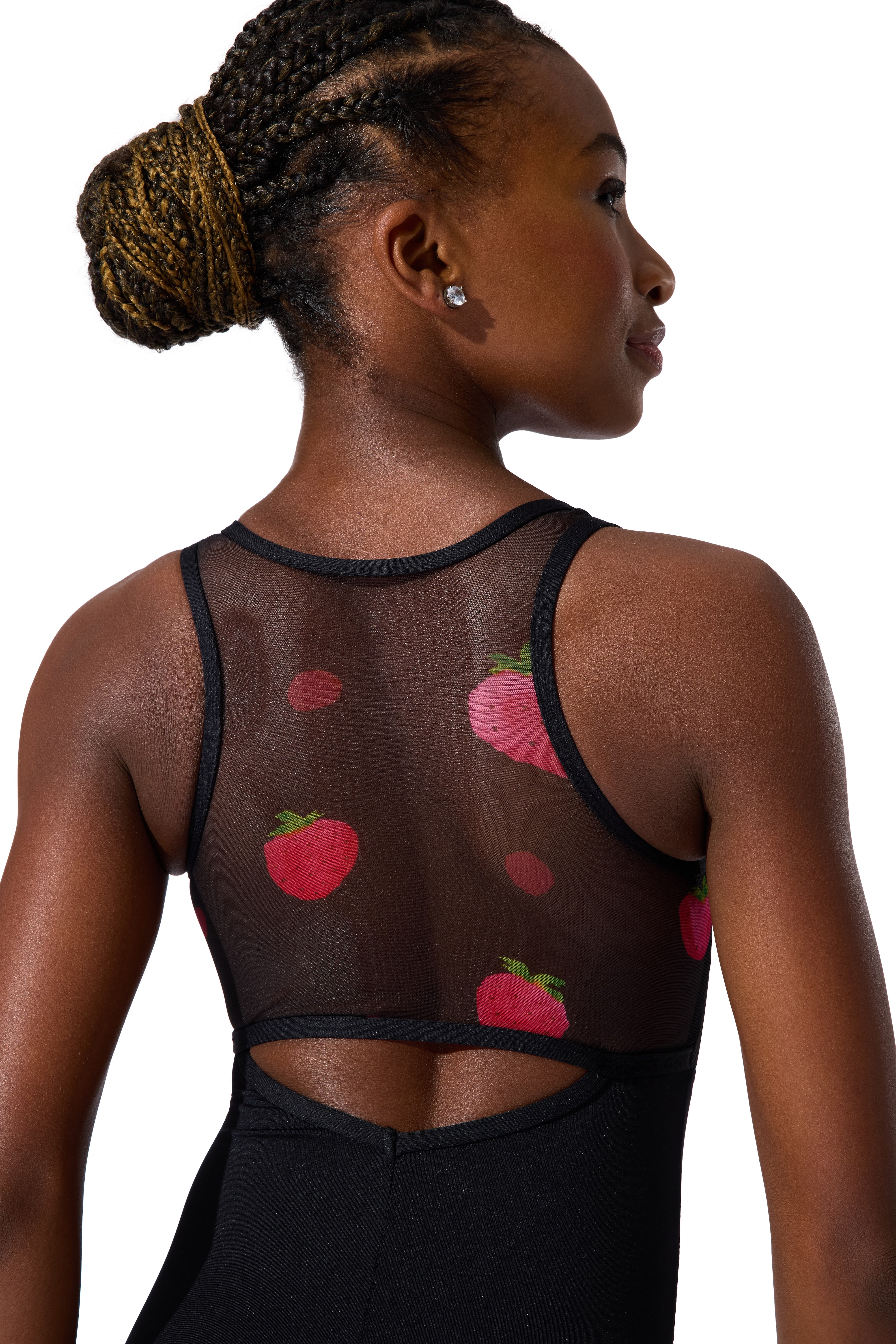 Berry Bliss Leotard Black detail view