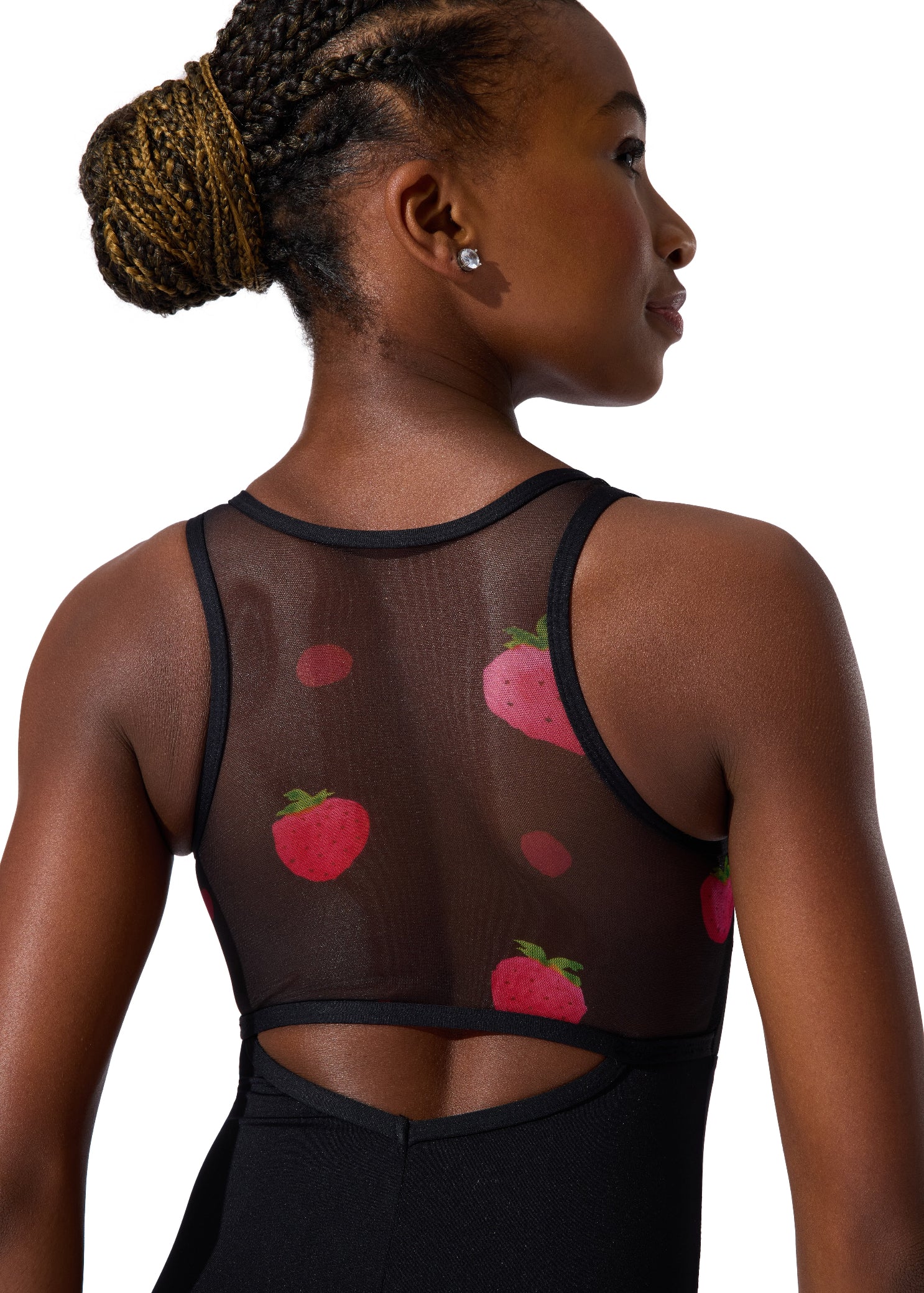 Berry Bliss Leotard Black detail view