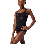 Berry Bliss Leotard Black front view