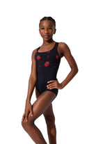 Berry Bliss Leotard Black front view