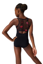 Berry Bliss Leotard Black back view