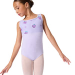 Berry Bliss Leotard Lavender front view