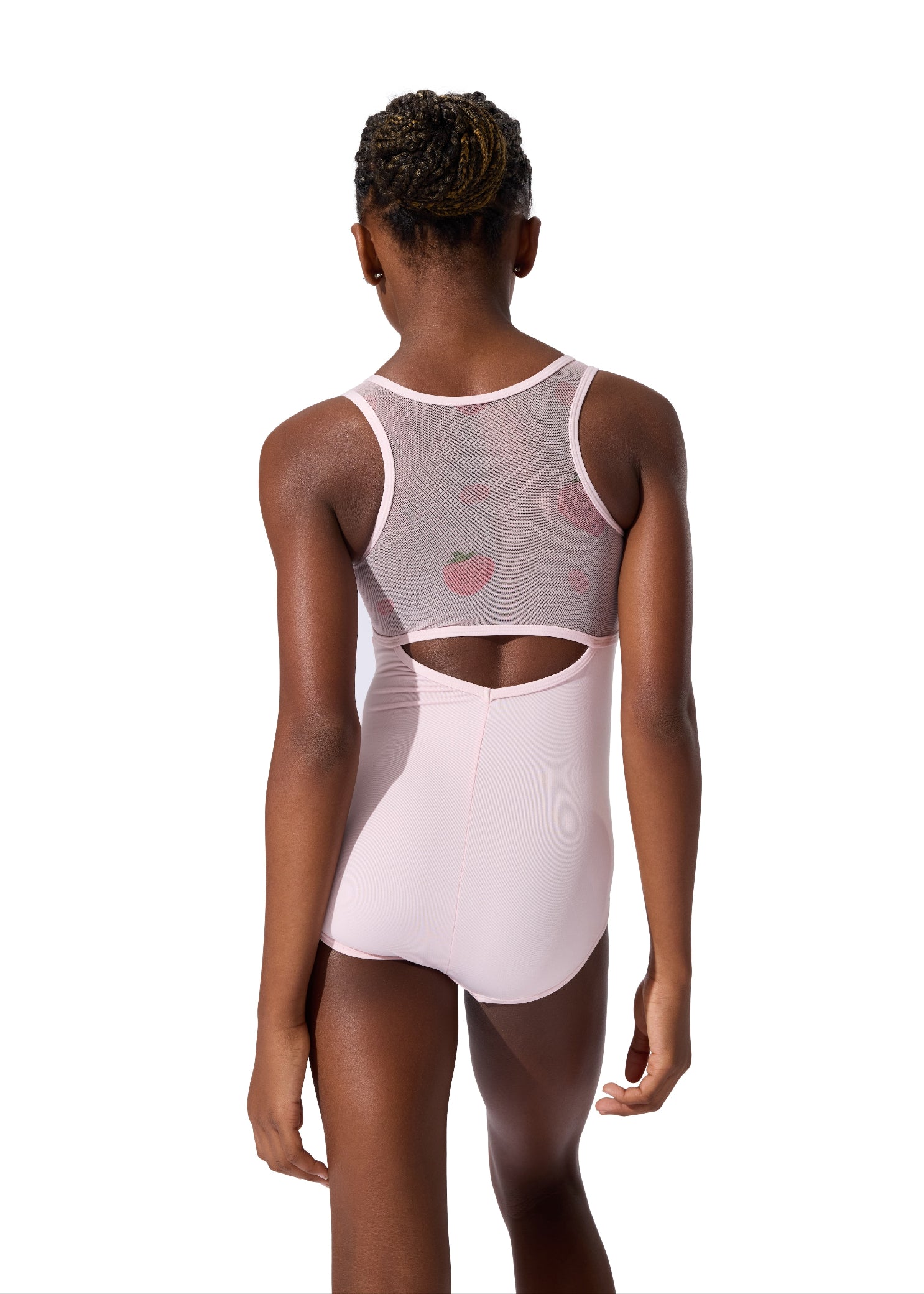 Berry Bliss Leotard Pink back view