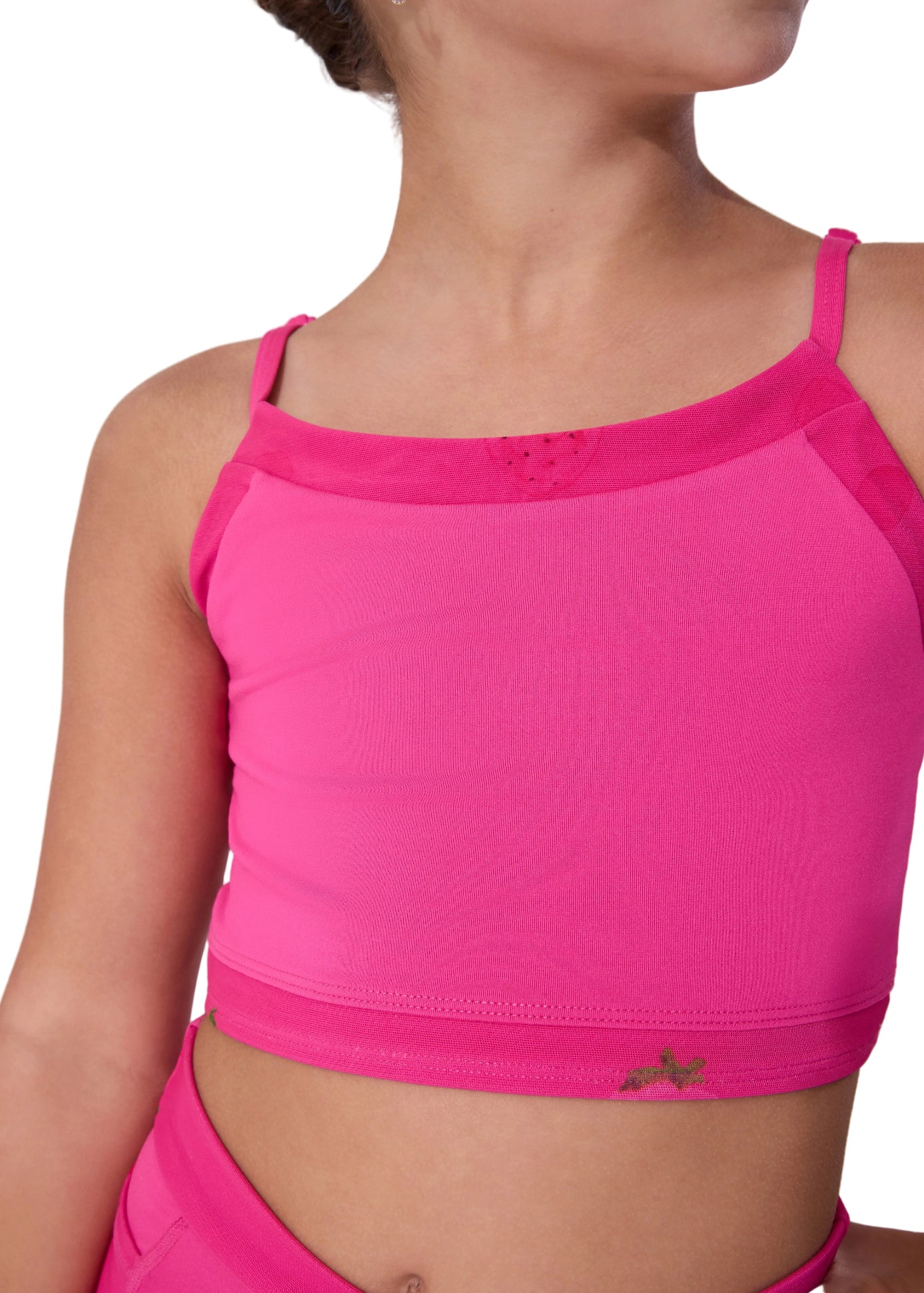 Berry Cute Top Bright Pink front view