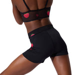Berry Mindful Short Black back view