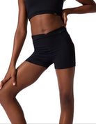 Berry Mindful Short Black front view