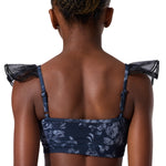 Fairy Flutter Top Black back view
