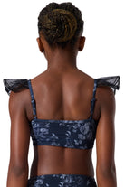 Fairy Flutter Top Black back view