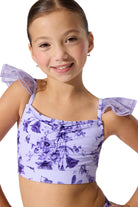 Fairy Flutter Top Lavender front view