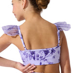 Fairy Flutter Top Lavender back view