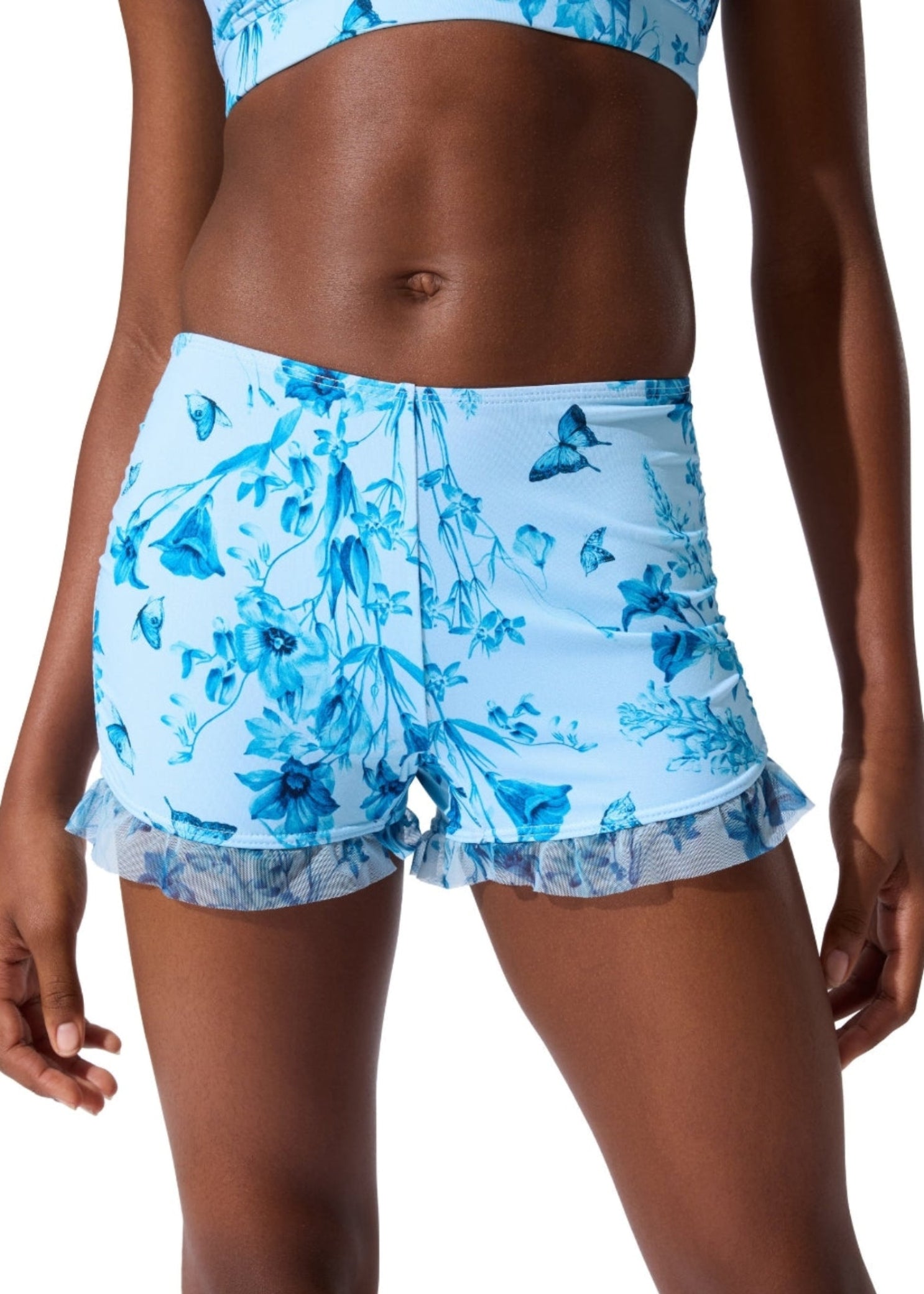Fairy Forest Short Light Blue front view
