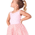 Tapestry Twirl Dress Pink front view