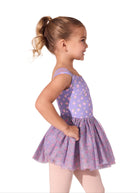Tapestry Twirl Dress Vibrant Violet side view