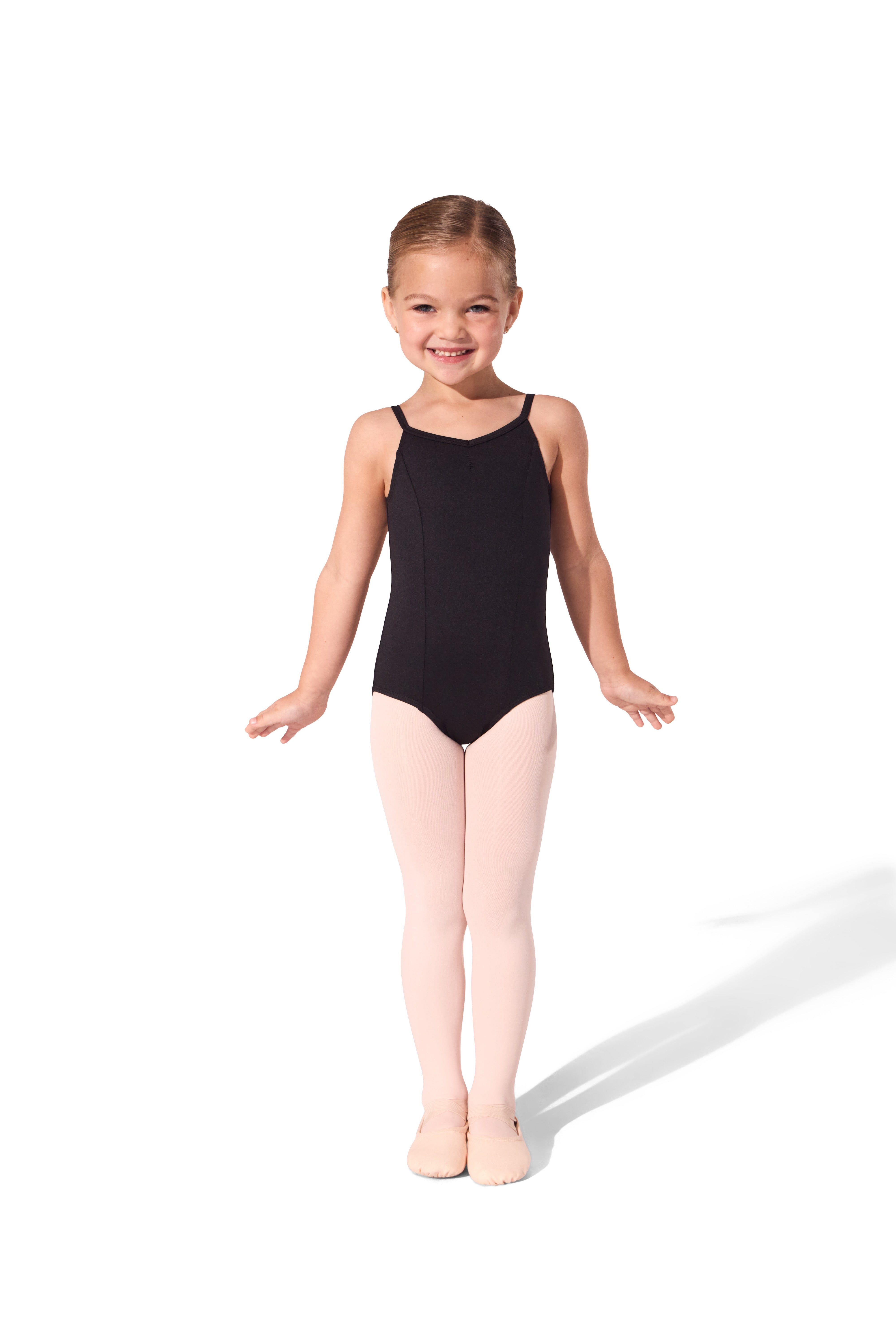 Damask Leotard Black front view