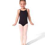 Damask Leotard Black front view