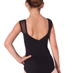 Arras Tank Leotard Black back view