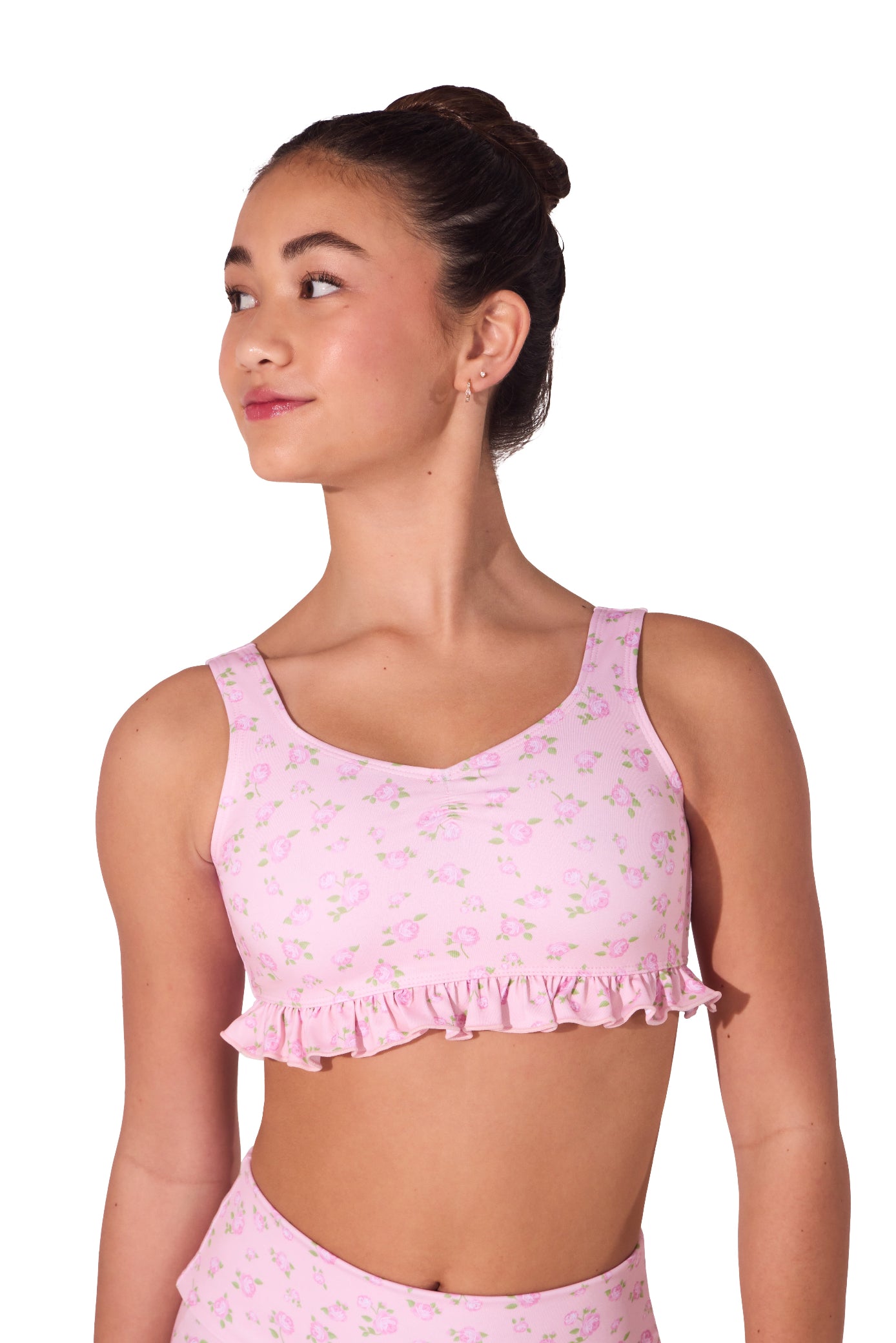 Tapestry Top Pink front view