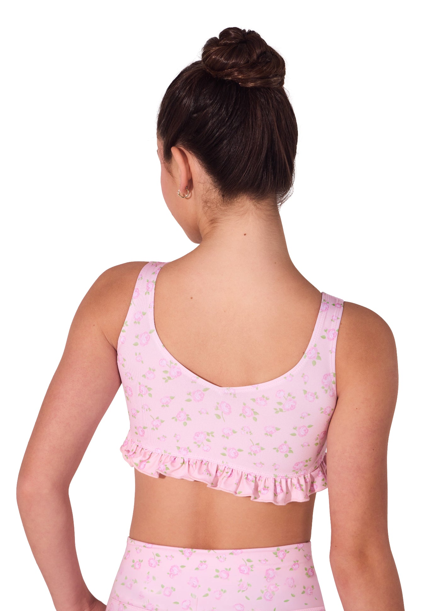 Tapestry Top Pink back view