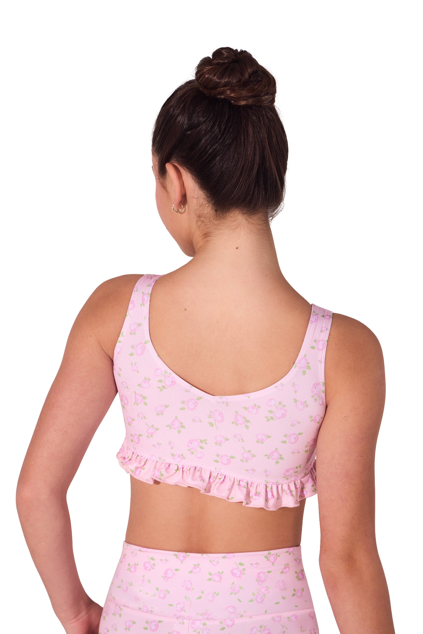 Tapestry Top Pink back view