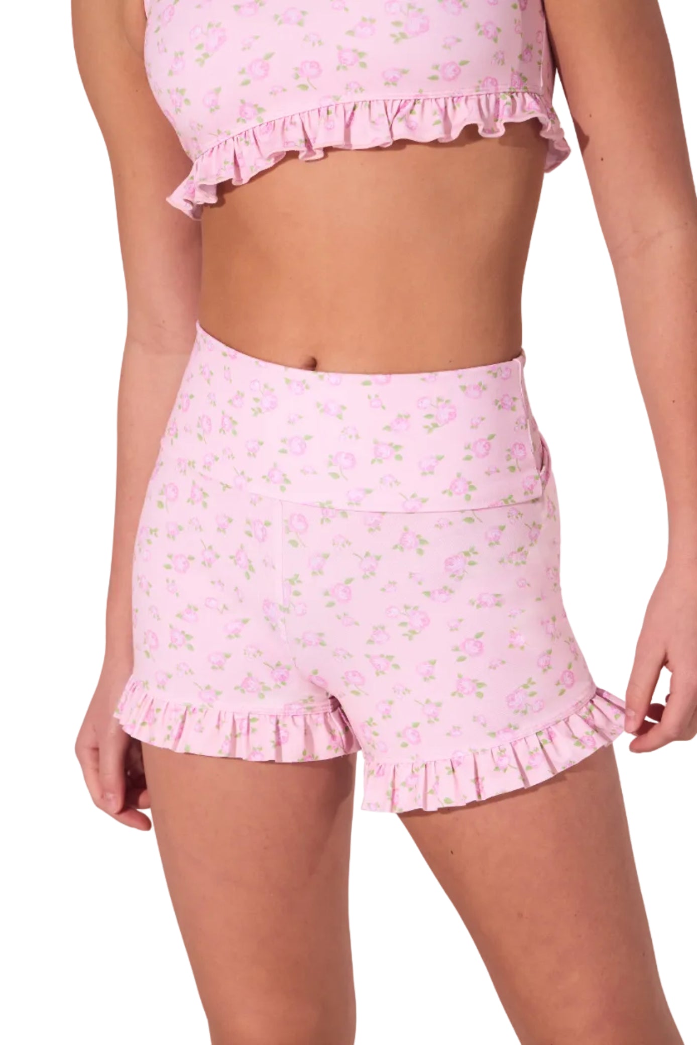 Posie Short Pink front view