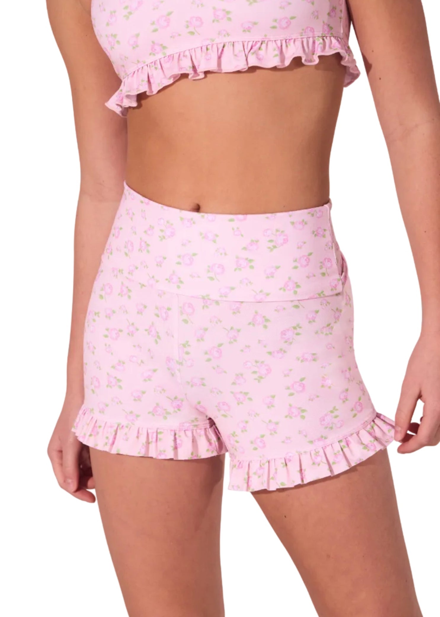 Posie Short Pink front view