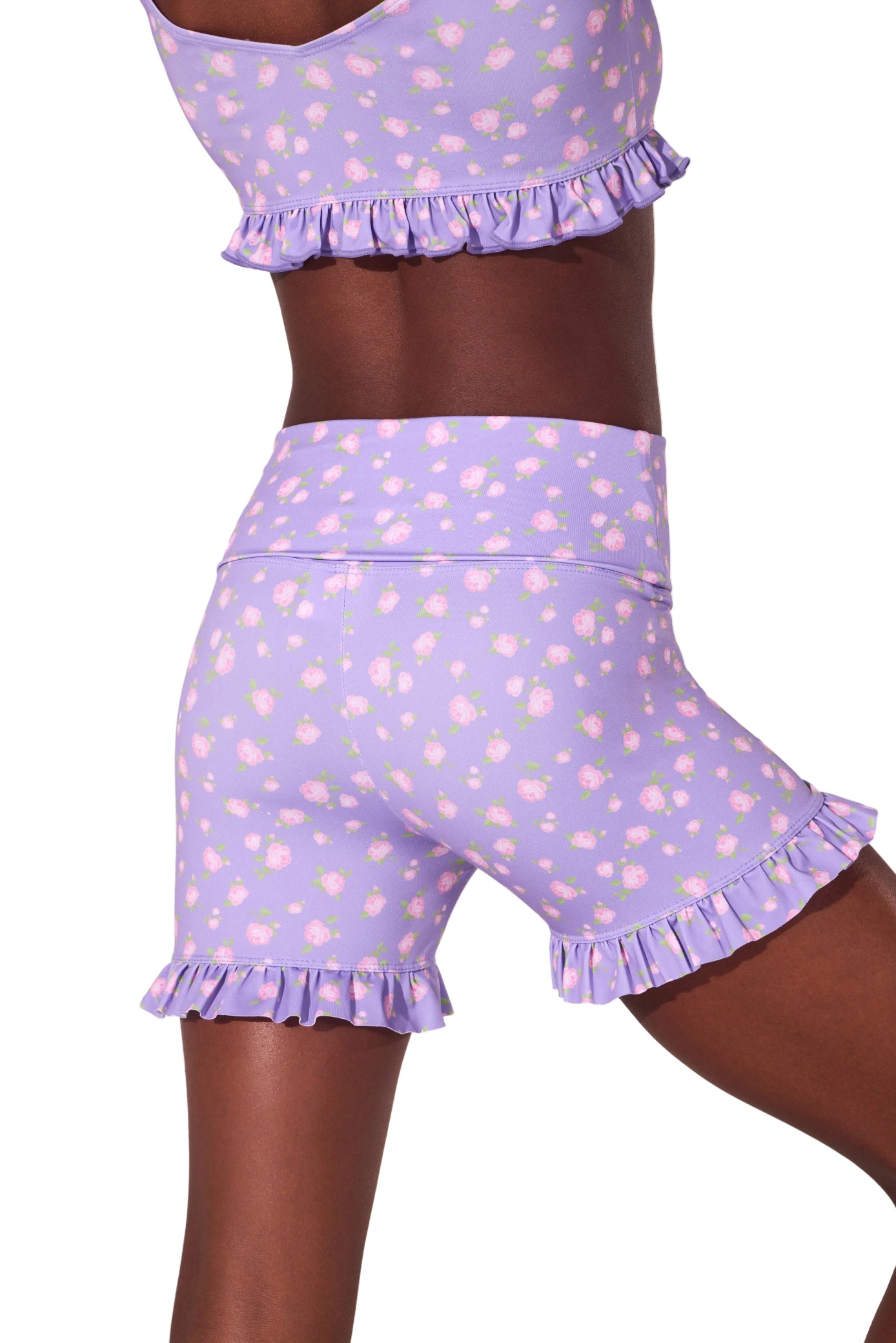 Posie Short Vibrant Violet back view