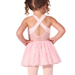 Heart Shine Dress Pink back view